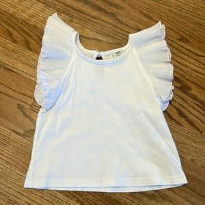 Janie and Jack flutter sleeve top